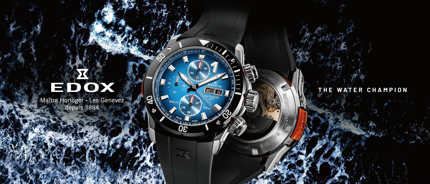 EDOX (エドックス) | 岡山の正規時計宝飾専門店 | トミヤ