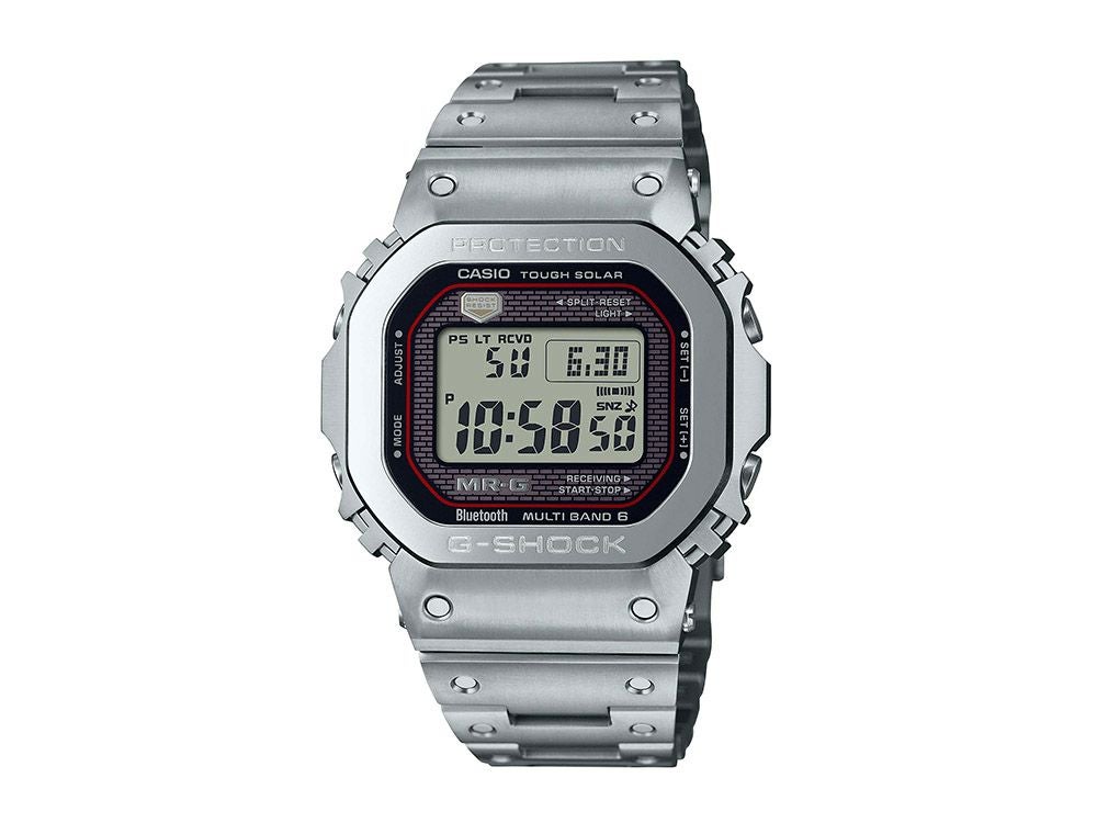 Gショック 初代ジェイソン ウルトラマン　グレーレッド　ヒビ割れ有り MRG-B5000D-1JR | MR-G | 岡山の正規時計宝飾専門店 | トミヤ
