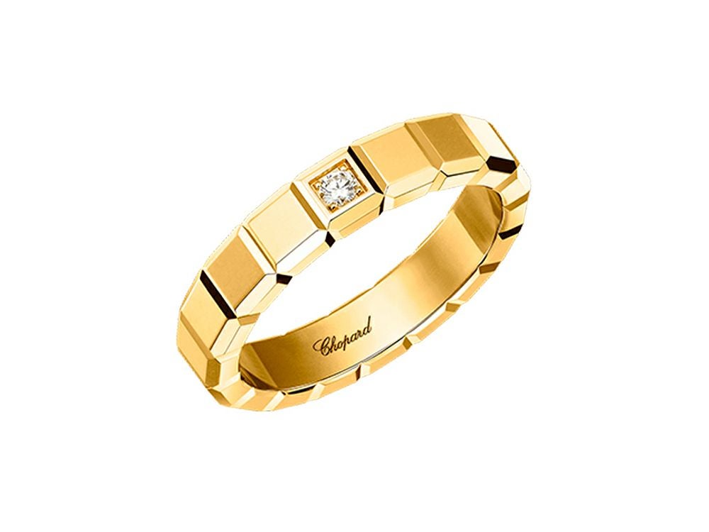 Chopard ダイヤモンド付きゴールドリング アイスキューブリング ダイヤモンド 【幅太】 | リング | 岡山の正規