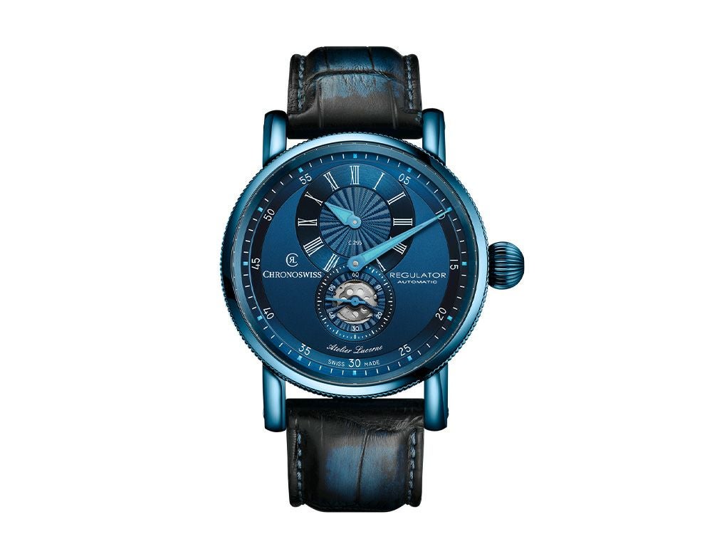 レギュレーター クラシック ブルー スティール | CHRONOSWISS (クロノ