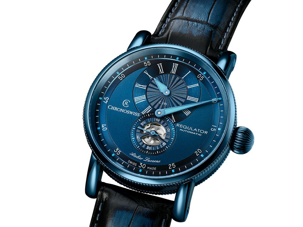 レギュレーター クラシック ブルー スティール | CHRONOSWISS (クロノ