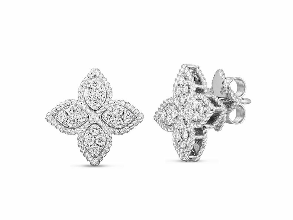 マザーオブパール▲お花ピアス PRINCESS FLOWER VENETIAN イヤリング マザーオブパール | ピアス