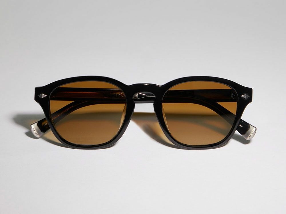 THOM BROWNE】 TB-106-A-50 ブラックエナメル&12Kゴールドカラー