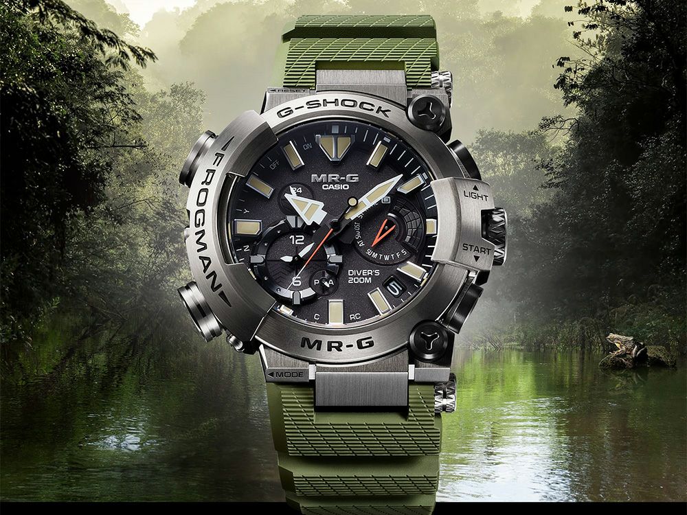 MR-G FROGMAN MRG-BF1000RG-3AJR ラバーバンド G-Shock MR-G MR-G Frogman | Feldmar Watch Co.