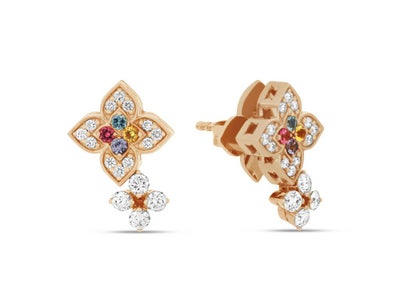 PRINCESS FLOWER VENETIAN イヤリング マザーオブパール | ピアス 