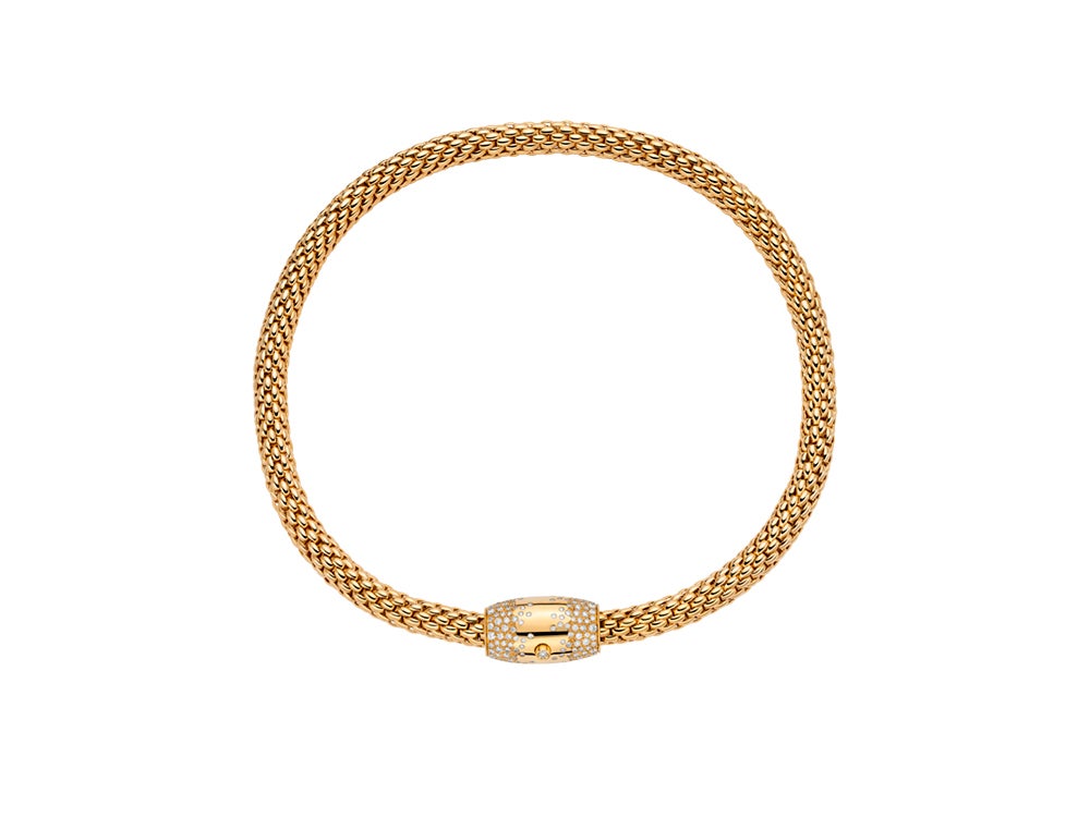 ダイヤモンドパヴェ付きFLEX'ITネックレス | Necklace | 岡山の正規